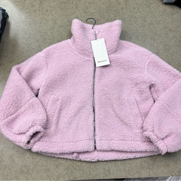NWOT Lululemon Cinchable Fleece Zip Up - Picture 7 of 9